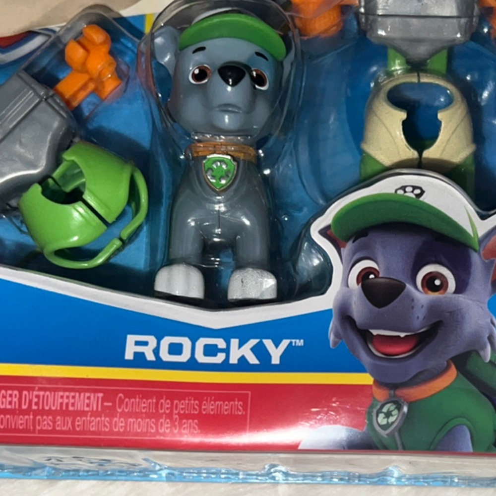 Paw Patrol Action Figures Green and Gray Playset